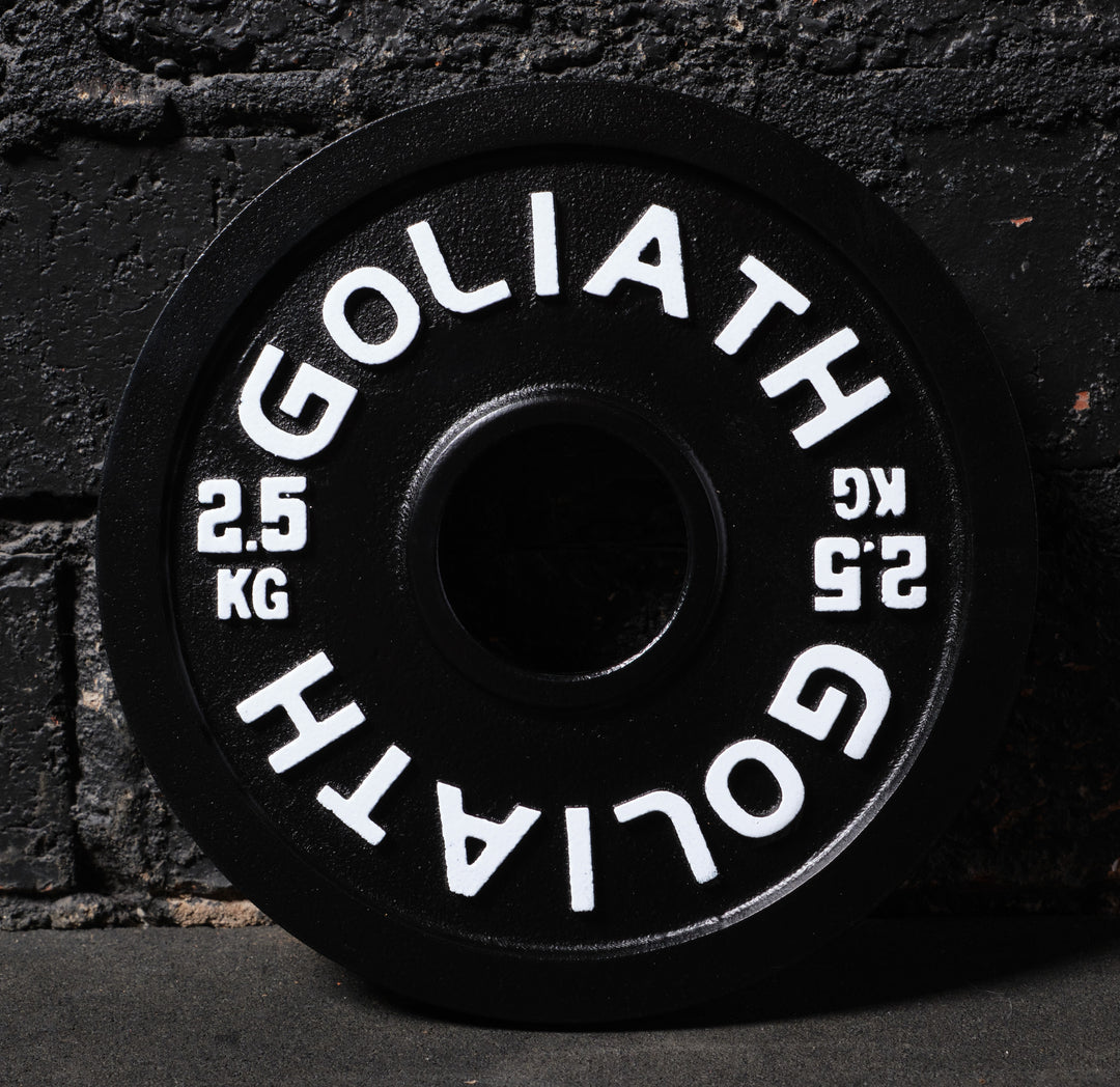 Goliath Calibrated Powerlifting Plate - 2.5kg (PAIR).