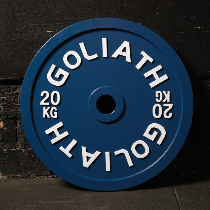 Goliath Calibrated Powerlifting Plate - 20kg (PAIR)
