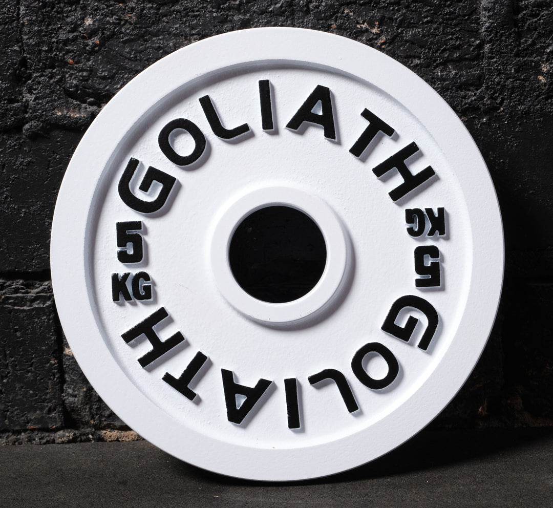 Goliath Calibrated Powerlifting Plate - 5kg (PAIR).