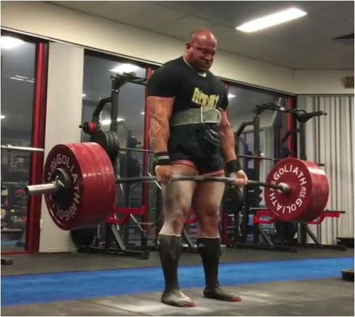 Goliath Deadlift Bar - Black Zinc / Black sleeves  - 20kg