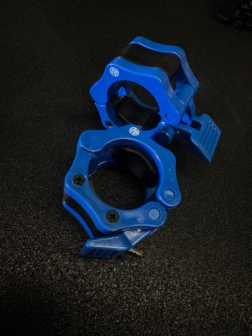 Goliath Barbell Jaw Collars (PAIR) - Blue