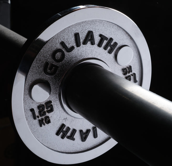 Goliath Calibrated Powerlifting Plate - 1.25kg (PAIR).