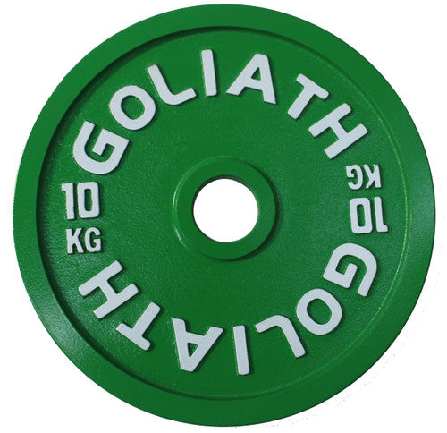 Goliath Barbell Calibrated Plates 459kg Set