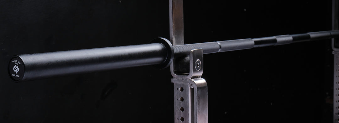 Goliath Power Bar - Black Cerakote / Black sleeves - 20kg