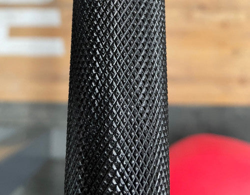 Hellion - Black Zinc Deadlift Bar - 27mm. 1,500lbs. Volcano knurl. Hard Chrome Sleeve.
