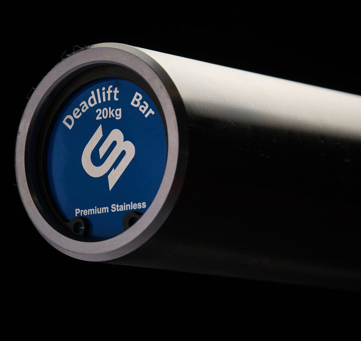 Goliath Deadlift Bar - Stainless Steel / Hardened Chrome sleeves  - 20kg